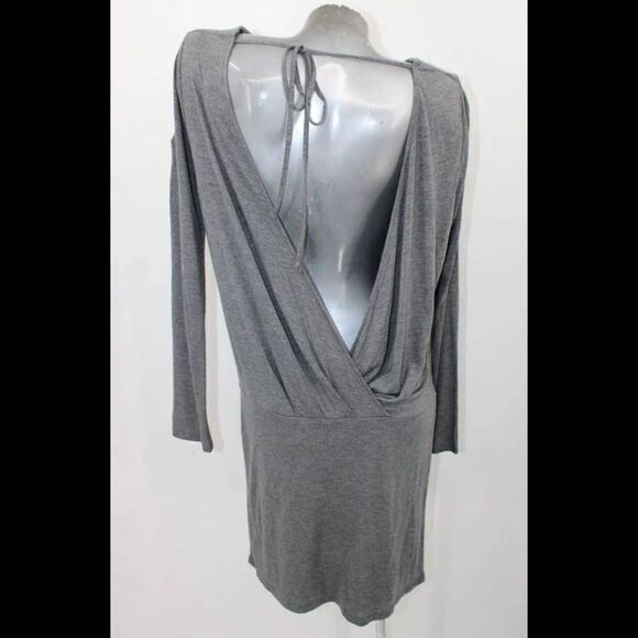 Haute Hippie long sleeve drapes Dress Size Large 3053 nwt. - Picture 4 of 12